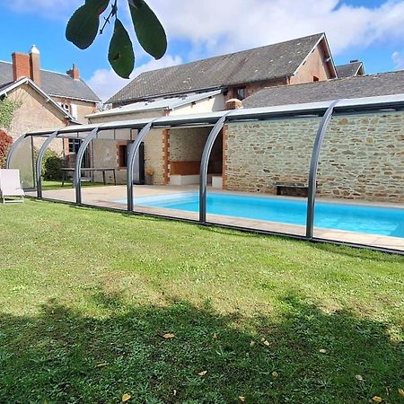 Gite Familial Avec Piscine Chauffee A Lege - Fr-1-306-1296 Exteriör bild